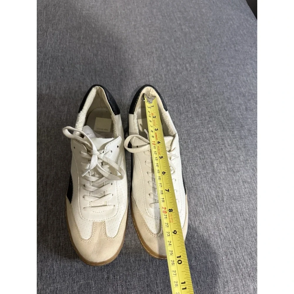 Dolce Vita Women's Nadia Casual White Sneakers Sz 9M